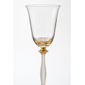 Angela MA397 Satin Grace Frosted Stem With Gold Features - 250ml